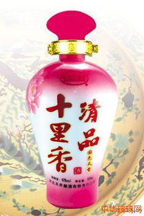 十里香清品梅紅噴涂玻璃酒瓶 傳統(tǒng)與現(xiàn)代工藝的完美融合