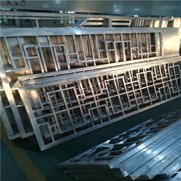 新款鋁合金鋁窗花材料 鏤空鋁窗花加工